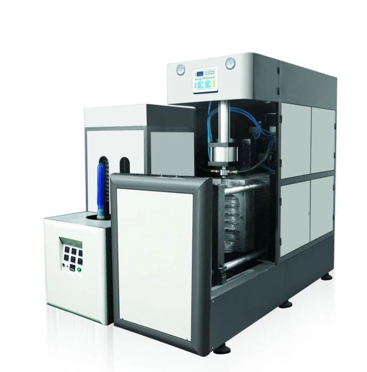 Semi Automatic Liquid Bottle Stretch Bottle Blowing Blow Moulding Plastic Bottle Blow Molding Machine