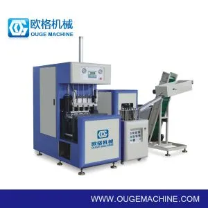 Husdjursflaskmaskin blåser husdjursvattenflaska blåser formningsmaskin Semi Auto flaskblåsare