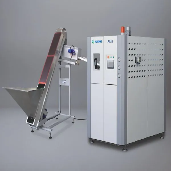 Kundtjänst tillgänglig full automatisk 2 Cavity vattenflaska Blowing Machine Plast